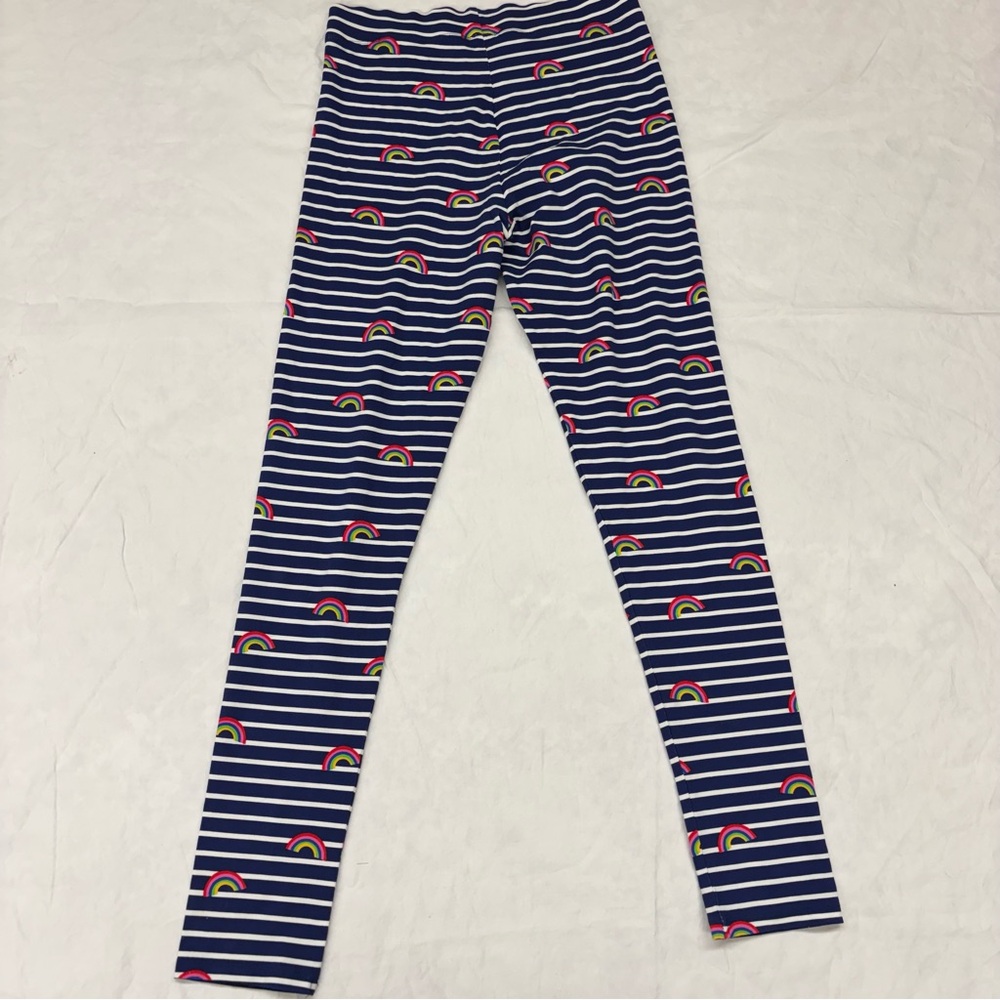 Mini Boden Navy Blue Striped Rainbow Kids Leggings Size 13/14 Big Girl
VGUC - Picture 5 of 5